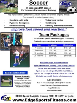 combine sports performance ok edge sports fitness youth speed and agility flyer
