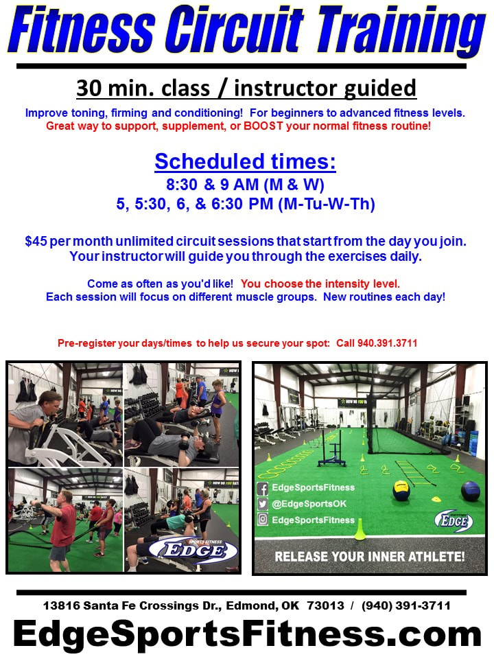 Edmond Ok The Edge Sports Performance Speed Strength And