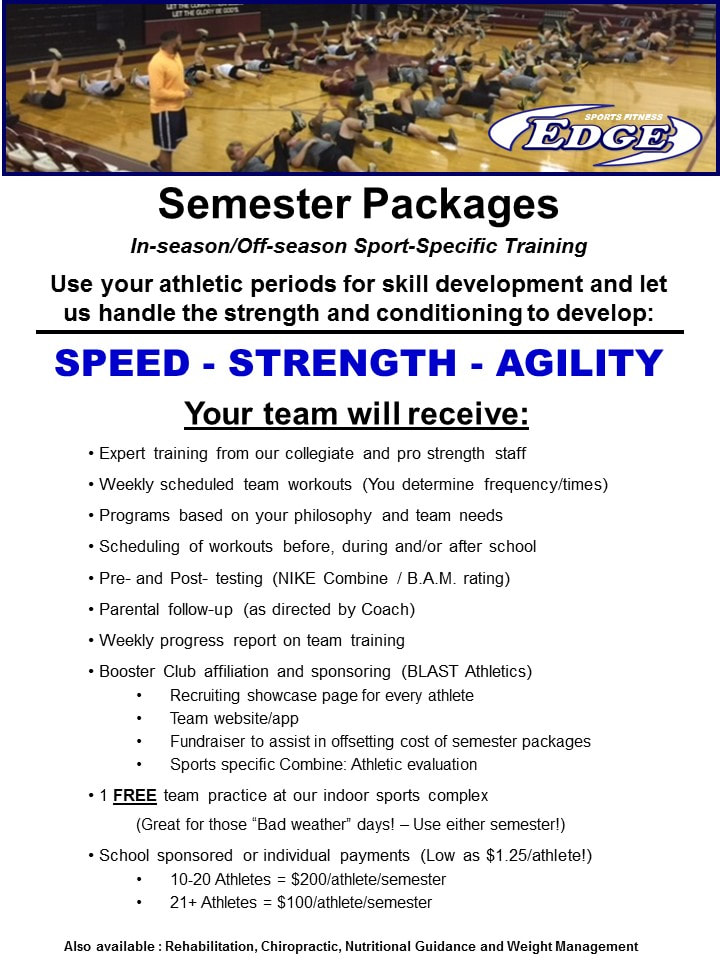 Edmond Ok The Edge Sports Performance Speed Strength And